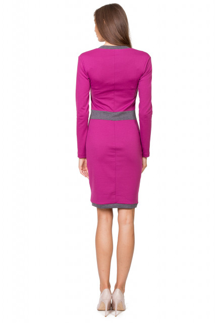 Платье La Via Estelar 14788-фуксия