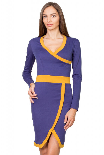 Платье La Via Estelar 14788-синий