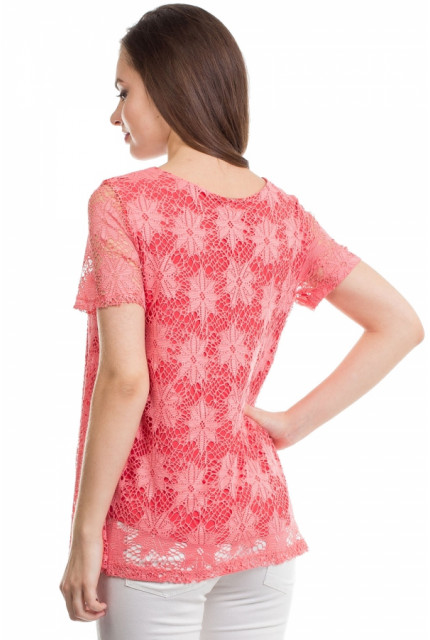 Джемпер La Via Estelar 23732-коралловый