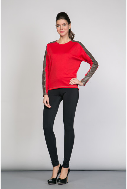 Джемпер La Via Estelar 23753-1-красный