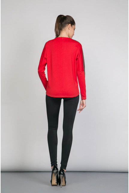 Джемпер La Via Estelar 23753-1-красный