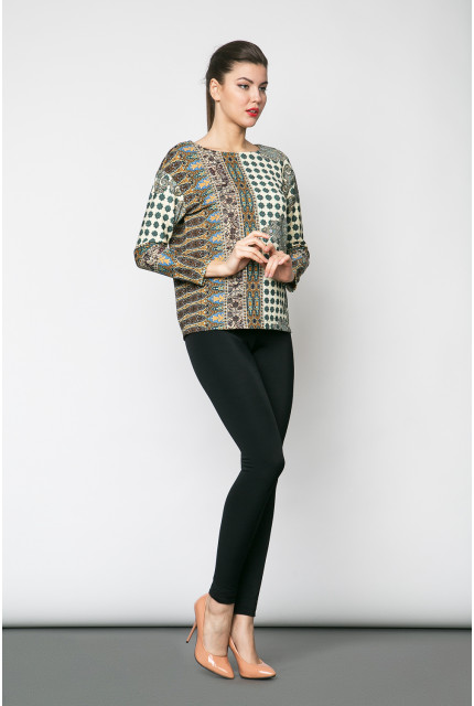 Джемпер La Via Estelar 23904-зеленый