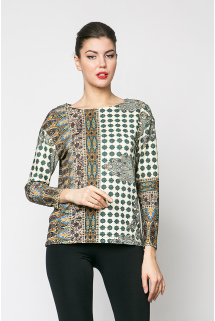 Джемпер La Via Estelar 23904-зеленый