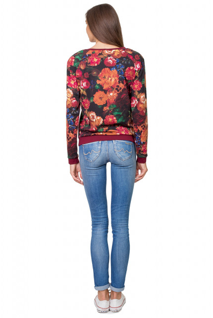 Джемпер La Via Estelar 24801-бордовый