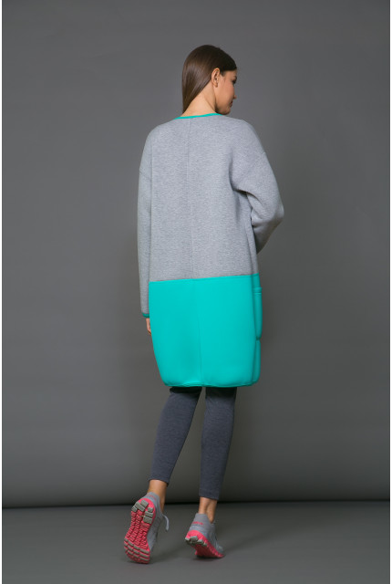 Кардиган La Via Estelar 54915-1-бирюзовый