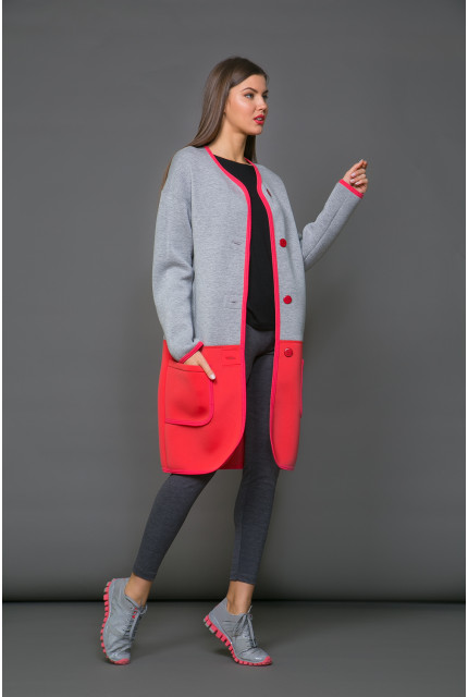 Кардиган La Via Estelar 54915-1-коралл