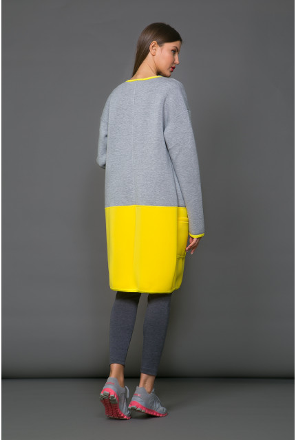 Кардиган La Via Estelar 54915-1-желтый