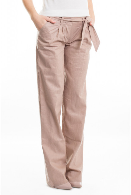 Брюки La Via Estelar 60744-бежевый