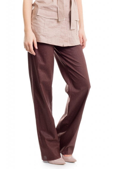 Брюки La Via Estelar 60744-коричневый