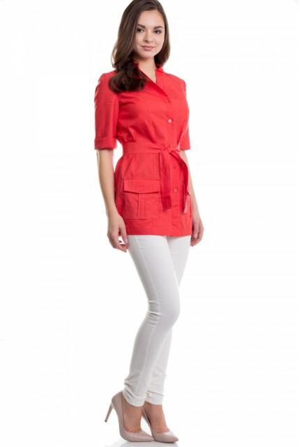 Жакет La Via Estelar 73745-коралловый