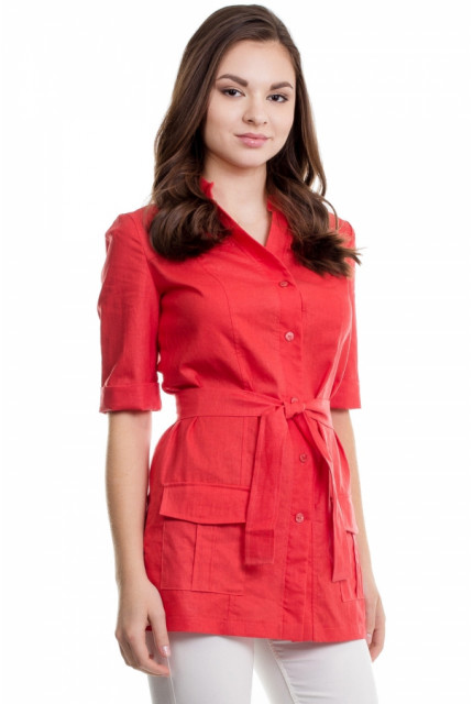 Жакет La Via Estelar 73745-коралловый