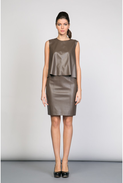 Жилет La Via Estelar 80863-бежевый