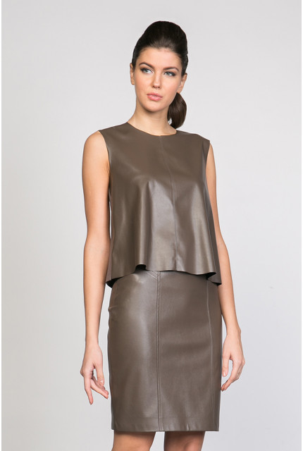 Жилет La Via Estelar 80863-бежевый