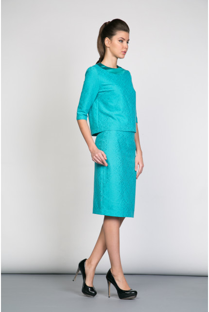 Джемпер La Via Estelar 83861-бирюзовый