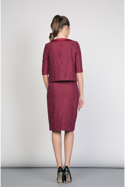 Джемпер La Via Estelar 83861-бордовый