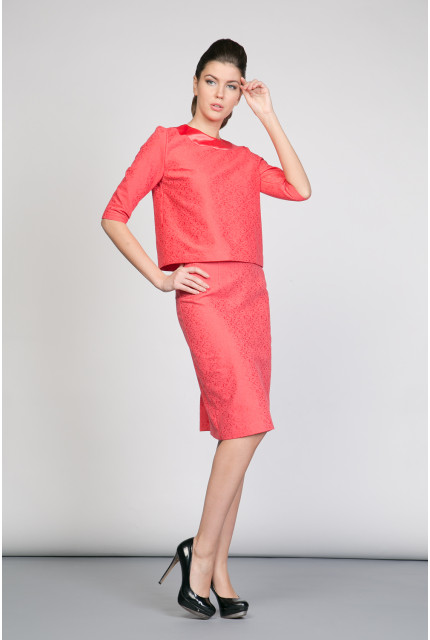 Джемпер La Via Estelar 83861-коралл