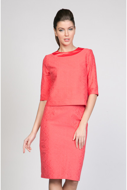 Джемпер La Via Estelar 83861-коралл