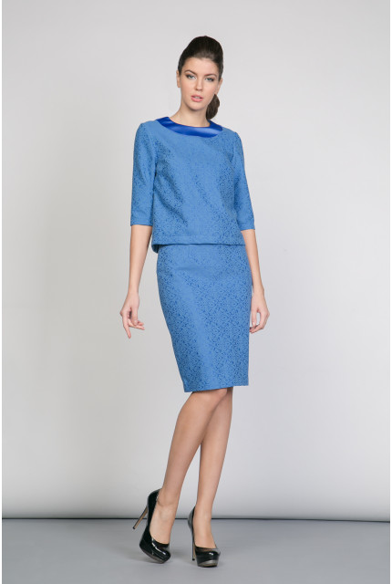 Юбка La Via Estelar 90852-голубой