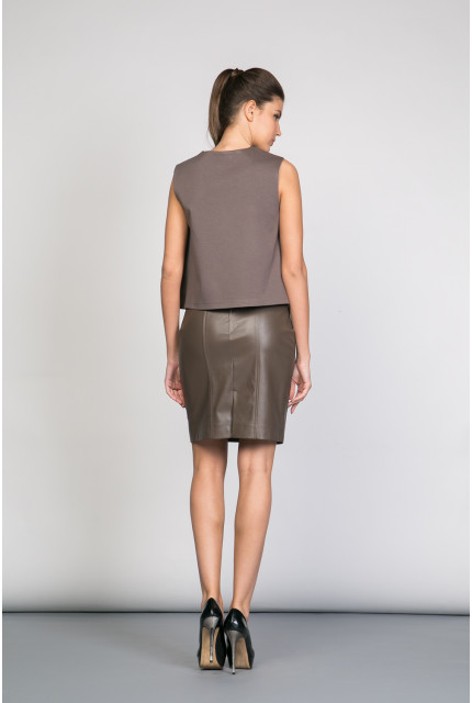 Юбка La Via Estelar 90865-бежевый