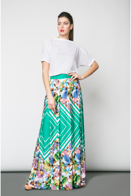 Юбка La Via Estelar 90935-зеленый