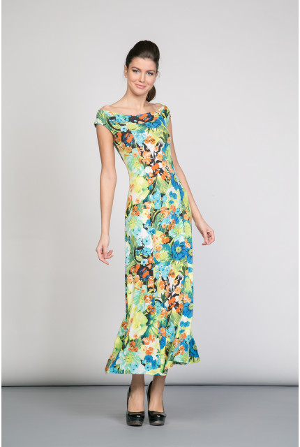 Платье La Via Estelar KB10028-салатовый