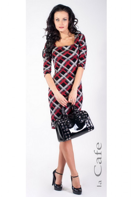 Платье Laskany 3516-red