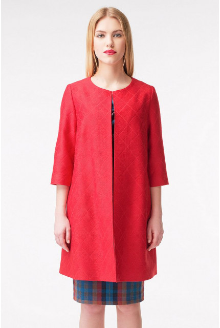 Пальто Stella Di Mare 1010-16-красный