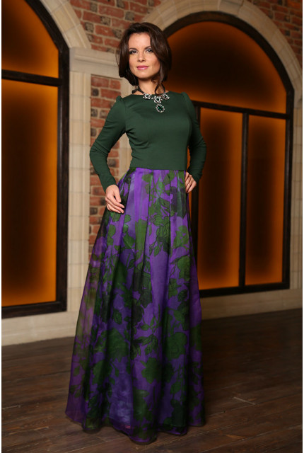 Платье Stella Di Mare 1112-14-t-зеленый