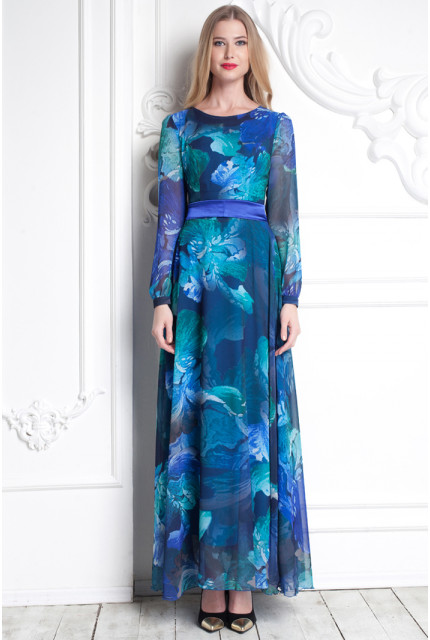 Платье Stella Di Mare 1120-15-синий