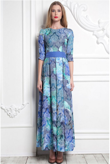 Платье Stella Di Mare 1611-15-goluboj