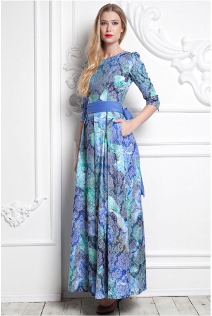 Платье Stella Di Mare 1611-15-goluboj
