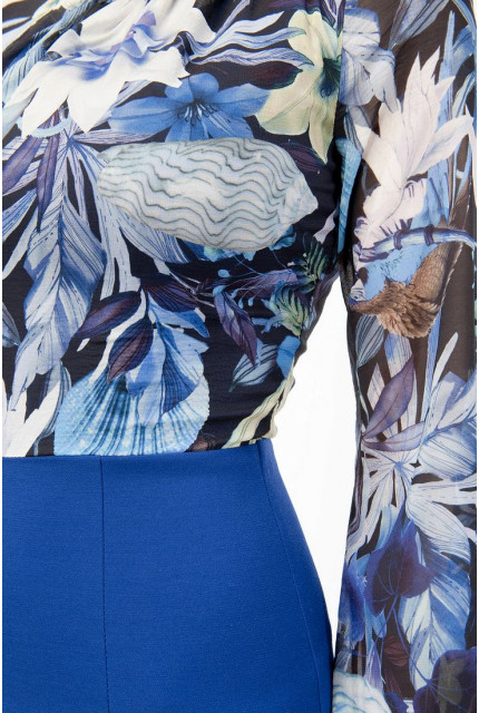 Платье Stella Di Mare 1837-16-голубой