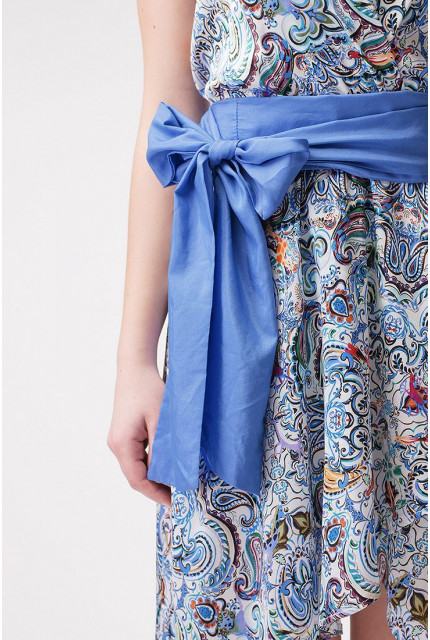 Платье Stella Di Mare 1956-14-голубой