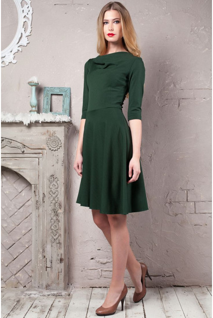 Платье Stella Di Mare 432-16-т.зеленый