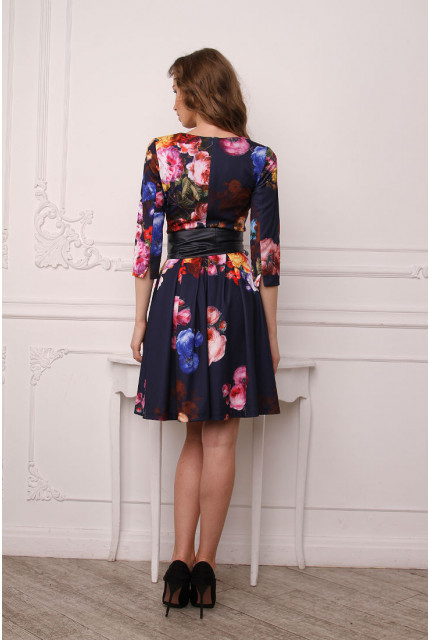 Платье Stella Di Mare 470-15-цветы