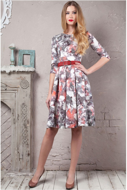 Платье Stella Di Mare 611-15-seryj