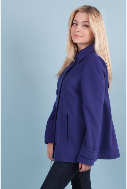 Пальто Stella Di Mare 70332-синий