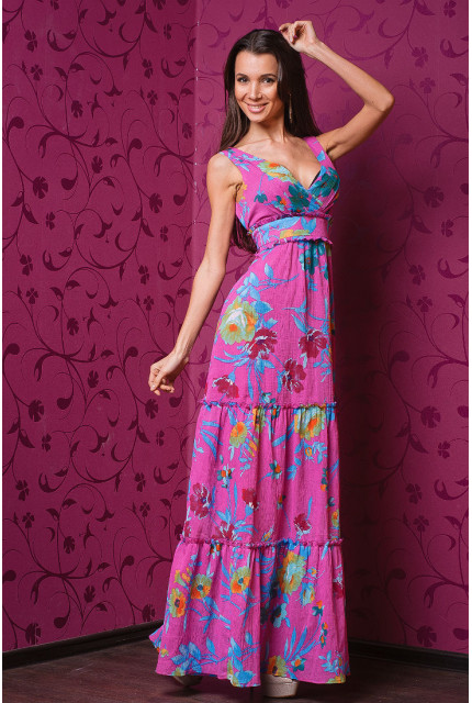 Платье Stella Di Mare 736-13-розовый