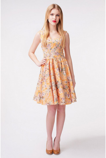 Платье Stella Di Mare 770-15-желтый