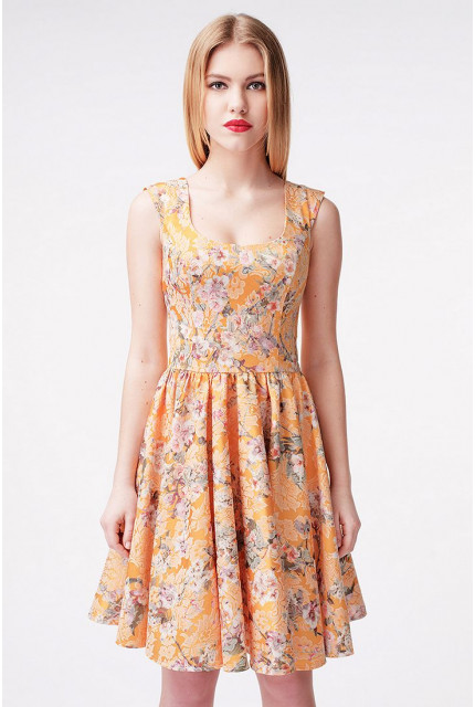 Платье Stella Di Mare 770-15-желтый