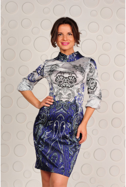 Платье Stella Di Mare 818-14-blue