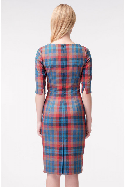 Платье Stella Di Mare 832-17-клетка
