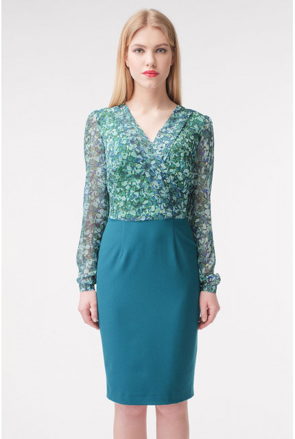 Платье Stella Di Mare 839-16-zelen