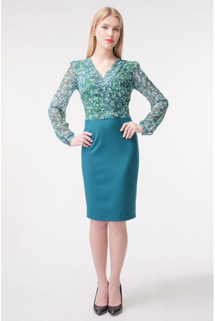 Платье Stella Di Mare 839-16-zelen