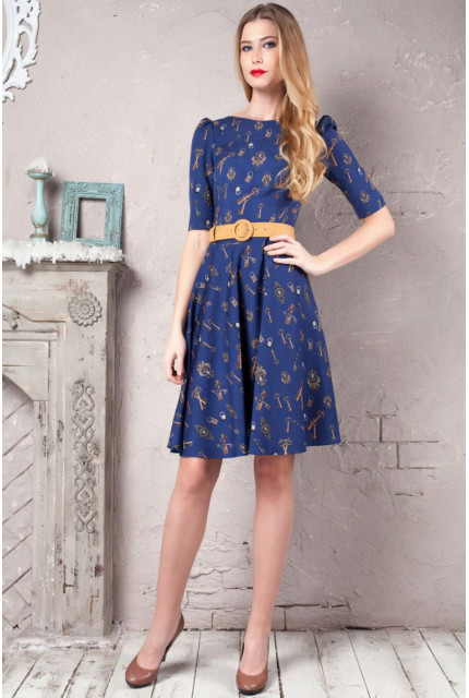 Платье Stella Di Mare 848-16-siniy