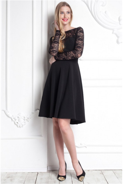 Платье Stella Di Mare 889-16-chernyj