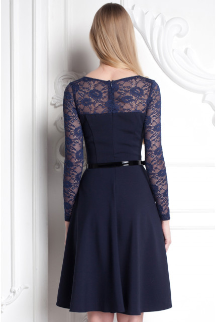 Платье Stella Di Mare 889-16-т.синий