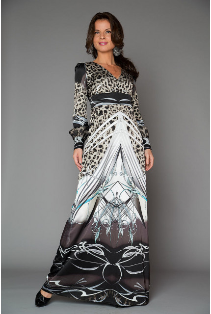 Платье Stella Di Mare 890-14-леопард