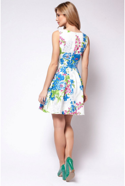 Платье Stella Di Mare 907-14-голубой