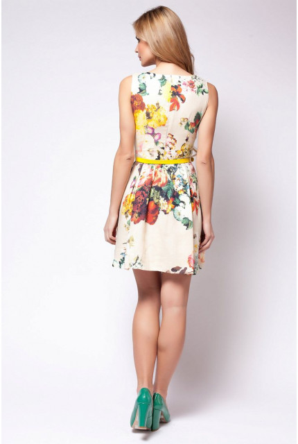 Платье Stella Di Mare 907-14-желтый